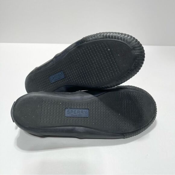 Paul Sperry Slip On Sneakers Sayel Clew Scratch Washed Black/Gray, Size 9 - Picture 9 of 9